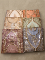 Royal lvory pearl embellished maxi, As a complete 3pcs set, Multiple colours available, Bulk stock also.