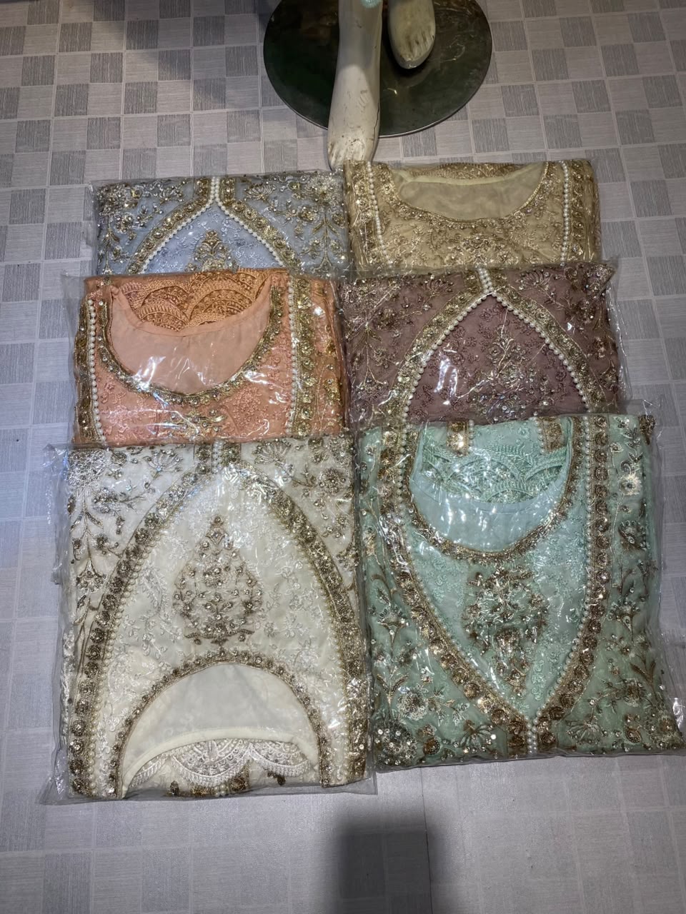 Malai 3 Piece Suit Net Maxi with Net Dupatta