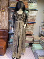 Malai 3 Piece Suit Net Maxi with Net Dupatta