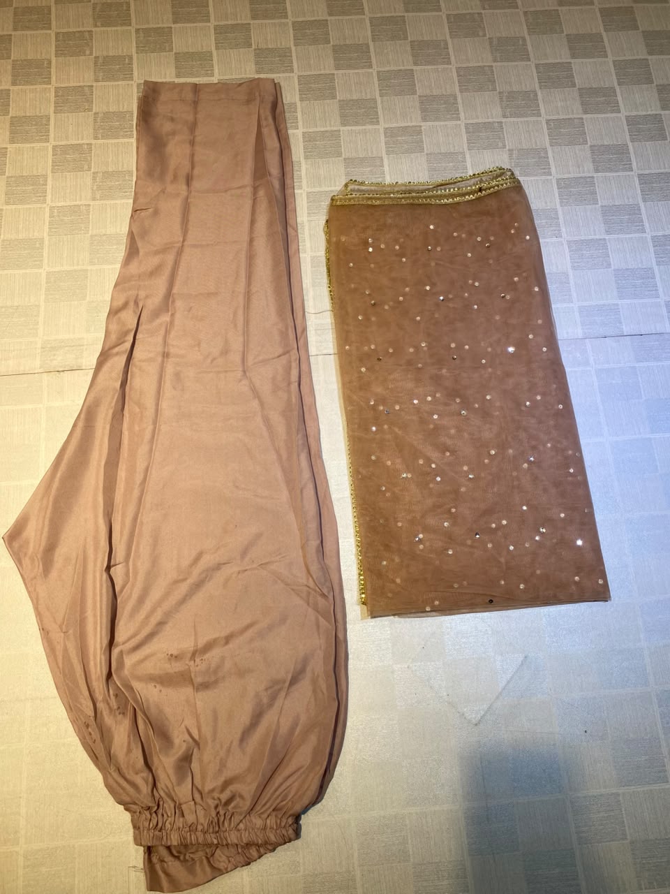 Malai 3 Piece Suit Net Maxi with Net Dupatta