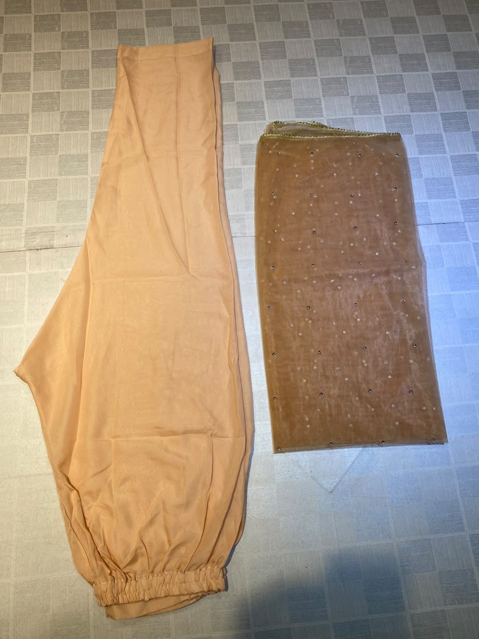 Malai 3 Piece Suit Net Maxi with Net Dupatta