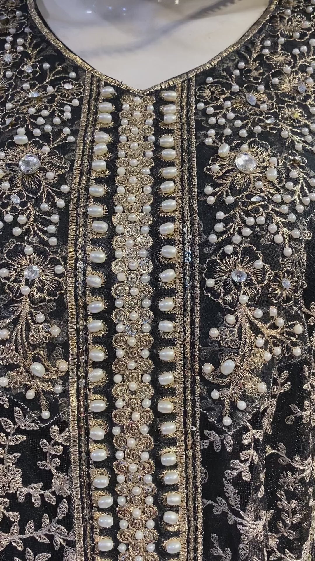 Luxury embroidered front open style maxi dress, available as a complete 3pcs set, in more colours,   Bulk also available.