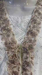 Malai 3 Piece Suit Net Maxi with Net Dupatta