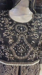 Malai 3 Piece Suit Net Maxi with Net Dupatta