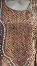 Malai 3 Piece Suit Net Maxi with Net Dupatta